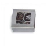 Silver - Ballotin Box - (4 Pc.) 2-5/8 x 2-1/2 x 1-1/4" - w/Window