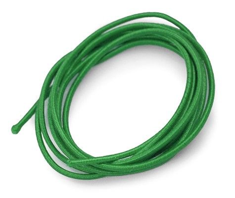 Matte Emerald Green - Matte Elastic Cord - 500 Yards