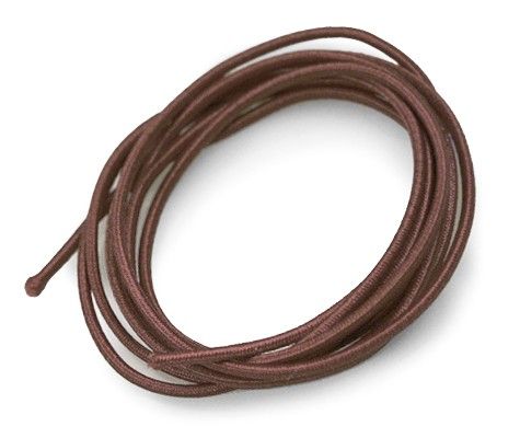 Matte Brown - Matte Elastic Cord - 500 Yards