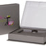 Pewter - Soft Touch Magnetic Gift Card Boxes - 4-7/8 x 3-7/8 x 7/8"