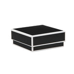 Black - Rodeo Jewelry Box - 3 x 3 x 1-1/4"