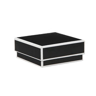 Black - Rodeo Jewelry Box - 3 x 3 x 1-1/4"