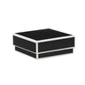 Black - Rodeo Jewelry Box - 3 x 3 x 1-1/4"