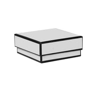 White - Rodeo Jewelry Box - 3 x 3 x 1-1/4"