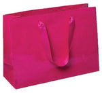 Pink Gloss - Grosgrain Ribbon Handle Gift Bag - 16 x 6 x 12"