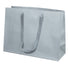 Light Gray - Twill Ribbon Handle Gift Bag - 16 x 6 x 12"