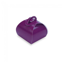 Aubergine - Single Truffle Tote - 1-1/2 x 1-1/2 x 1-1/4"