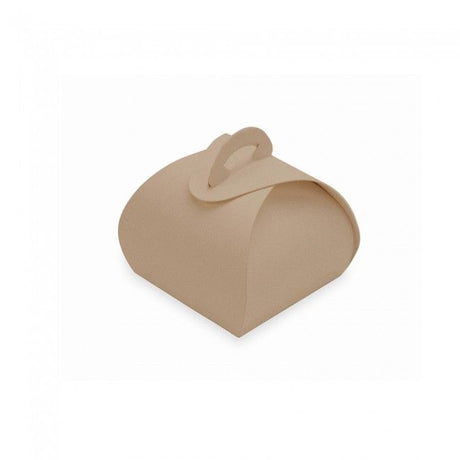 Kraft - Single Truffle Tote - 1-1/2 x 1-1/2 x 1-1/4"