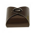Brown - Four Truffle Tote - 3 x 3 x 1-5/8"