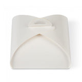 White - Four Truffle Tote - 3 x 3 x 1-5/8"