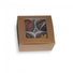 Copper - Ballotin Box - (4 Pc.) 2-5/8 x 2-1/2 x 1-1/4" - w/Window