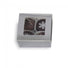 Silver - Ballotin Box - (4 Pc.) 2-5/8 x 2-1/2 x 1-1/4" - w/Window