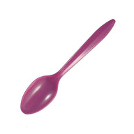 Purple - Medium Weight Spoon - 5-3/4 (Handle) x 1-3/16" (W)