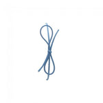Matte Light Blue - Pre Tied Stretch Loop - 10" Loop (18" untied)