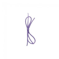 Matte Purple - Pre Tied Stretch Loop - 10" Loop (18" untied)