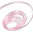 Light Pink / White Dot - Mercedes Dot Ribbon - 1/8" x 100 Yards