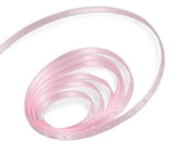 Light Pink / White Dot - Mercedes Dot Ribbon - 1/8" x 100 Yards