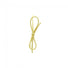 Matte Yellow - Pre Tied Stretch Loop - 10" Loop (18" untied)