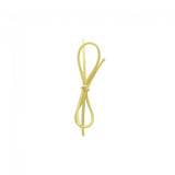 Matte Yellow - Pre Tied Stretch Loop - 10" Loop (18" untied)