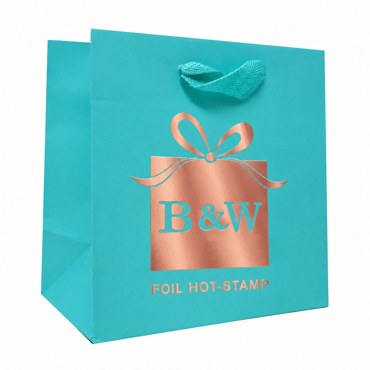 6.5 x 3.5 x 6.5" / 1 Color Foil Hot-Stamp / Case/100