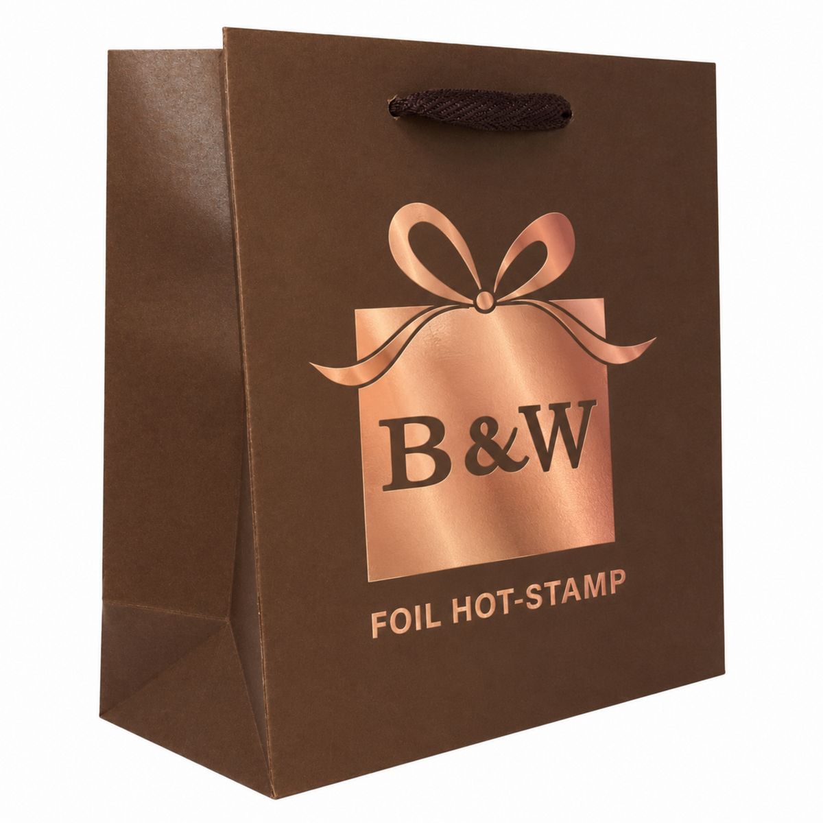 8 x 4 x 10" / 1 Color Foil Hot-Stamp / Case/100