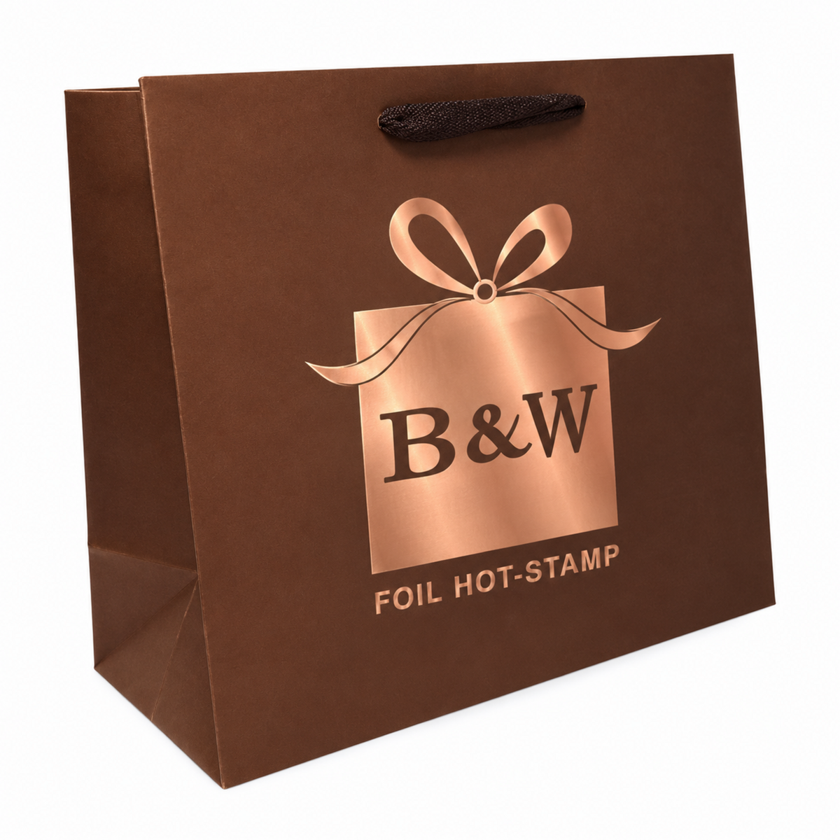 16 x 6 x 12" / 1 Color Foil Hot-Stamp / Case/100