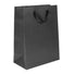 Broadway Black - Twill Ribbon Handle Gift Bag - 10 x 5 x 13"