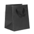 Broadway Black - Twill Ribbon Handle Gift Bag - 5 x 4 x 6"