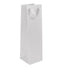Wall Street White - Twill Ribbon Handle Gift Bag - 4-1/2 x 4-1/2 x 15"