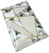 Marble Metallic Poly Mailers Size 10x13 Colorful Shipping Bags