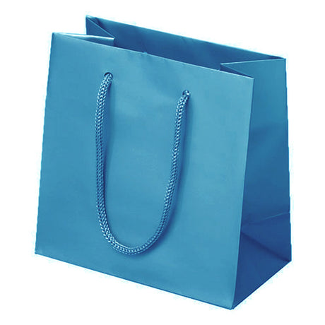 Matte Metallic Champagne - Matte Euro Tote - 6-1/2 x 3-1/2 x 6-1/2"