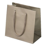 Matte Metallic Champagne - Matte Euro Tote - 6-1/2 x 3-1/2 x 6-1/2"