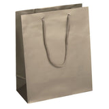 Matte Metallic Champagne - Matte Euro Tote - 8 x 4 x 10"