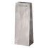 Gloss Silver - Gloss Euro Tote - 5-1/4 x 3-1/2 x 13"