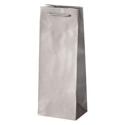 Gloss Silver - Gloss Euro Tote - 5-1/4 x 3-1/2 x 13"