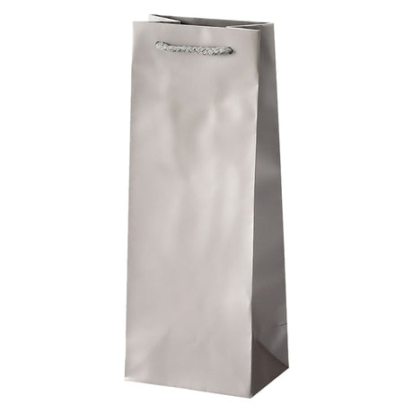 Gloss Silver - Gloss Euro Tote - 5-1/4 x 3-1/2 x 13"