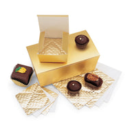 Gold - Ballotin Candy Pad - (1/2 lb) 6-1/4 x 3-1/2"