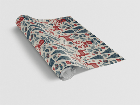 Scandi Deer - Woodland Deer Wrapping Paper