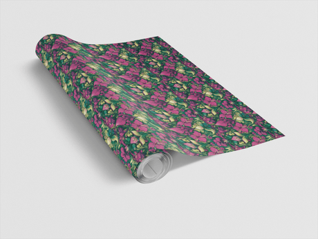 Elegant Swirls - Floral Pattern Wrapping Paper