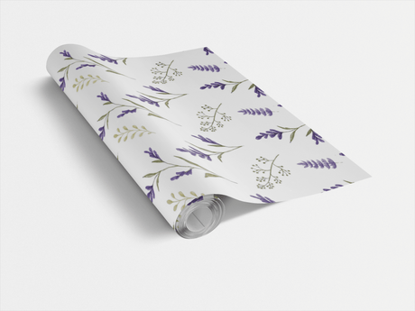 Lavender Love - Lavender Blooms Wrapping Paper