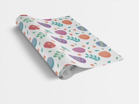 Eggs-actly What You Want 1 - Easter Eggs & Spring Wrapping Paper