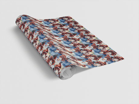 Yuletide Crossovers Wrapping Paper