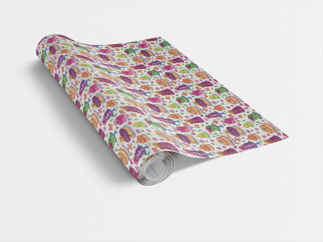 Celebrate the Sweet Way - Cakes, Gifts & Party Hats Wrapping Paper
