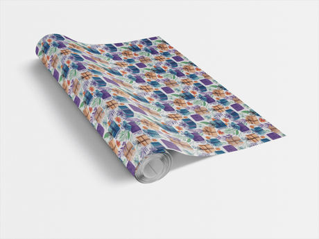Petals and Presents - Mother's Day Design Wrapping Paper