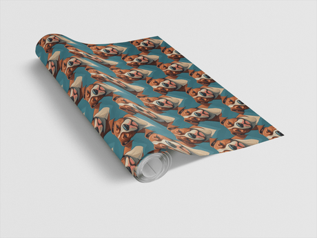 Edge of Calm - American Staffordshire Terrier Wrapping Paper