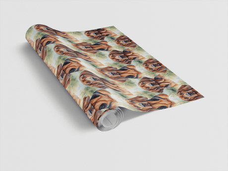 The Gentle Tracker - Bloodhound Wrapping Paper