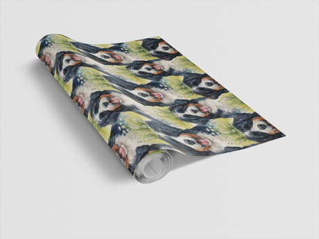 Field Friend - Bernedoodle Wrapping Paper