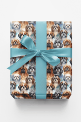 Festive Shih Tzu Frolic