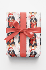 Snowy Santa Pup
