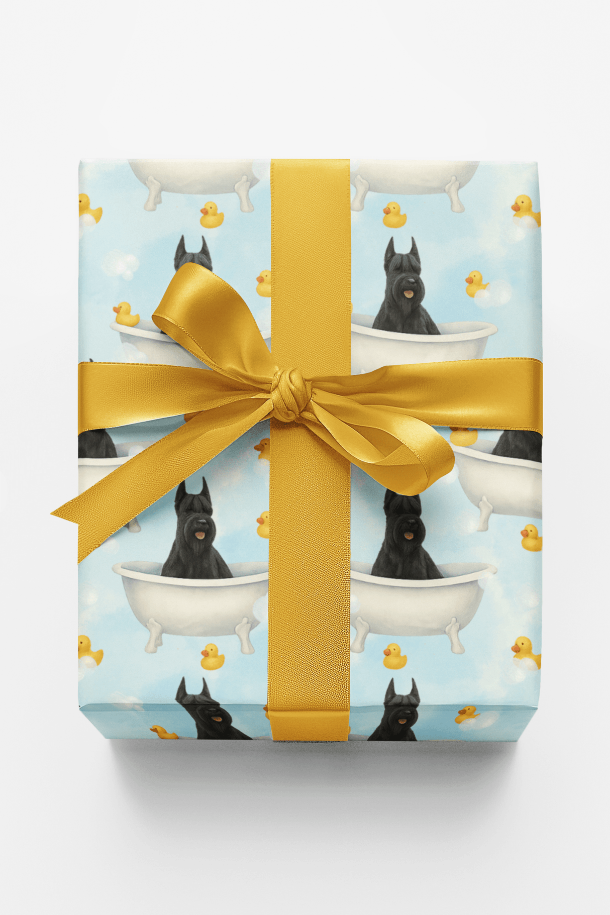 Rubber Ducky Giant Schnauzer Splash